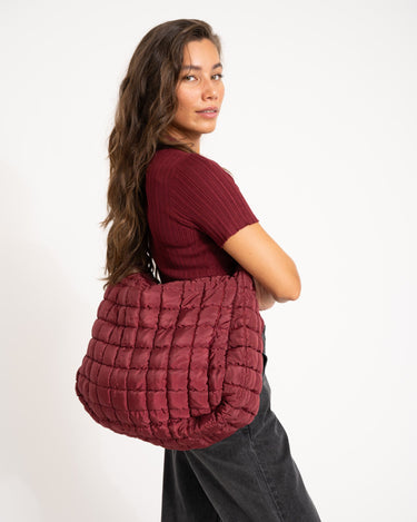 TILTIL Puffy Bag Bordeaux - Things I Like Things I Love