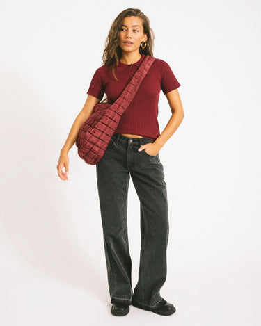 TILTIL Puffy Bag Bordeaux - Things I Like Things I Love