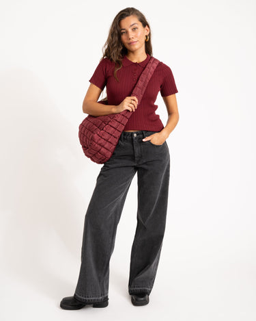 TILTIL Puffy Bag Bordeaux - Things I Like Things I Love