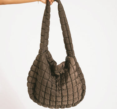 TILTIL Puffy Bag Dark Brown - Things I Like Things I Love