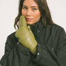 TILTIL Puffy Mittens PU Avocado Green - Things I Like Things I Love