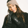 TILTIL Puffy Mittens PU Black - Things I Like Things I Love
