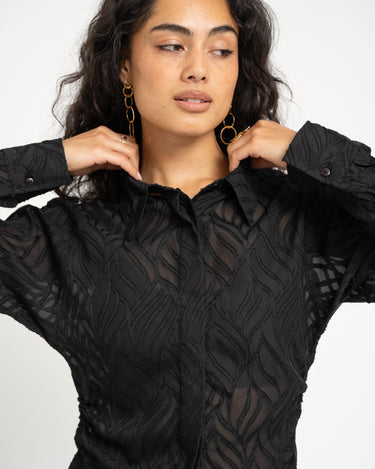 TILTIL Quira Blouse Black - Things I Like Things I Love