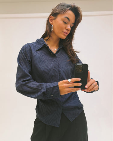 TILTIL Quira Blouse Blue - Things I Like Things I Love