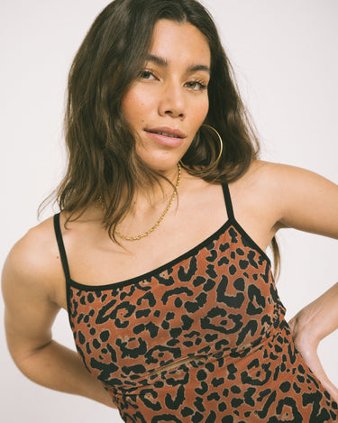 TILTIL Richelle Top Leopard Orange - Things I Like Things I Love