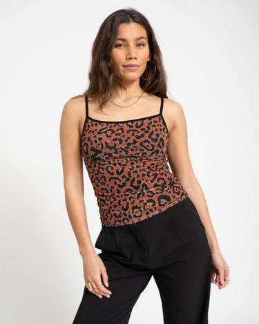 TILTIL Richelle Top Leopard Orange - Things I Like Things I Love