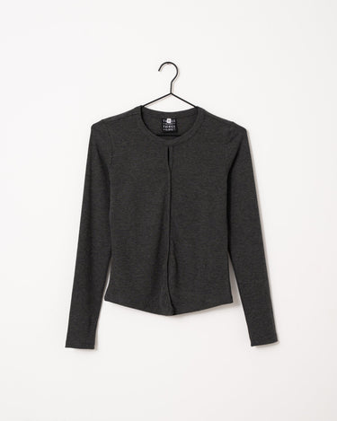 TILTIL Riley Longsleeve Rib Grey - Things I Like Things I Love