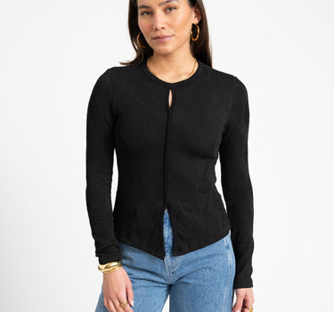 TILTIL Riley Longsleeve Swirl Black - Things I Like Things I Love