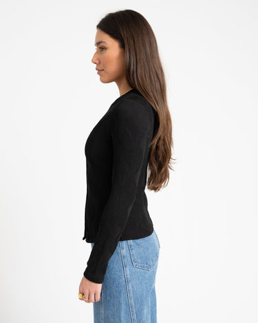 TILTIL Riley Longsleeve Swirl Black - Things I Like Things I Love