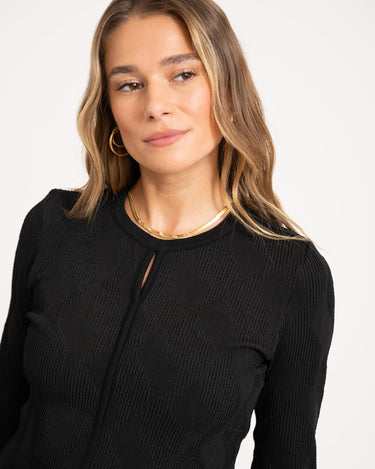 TILTIL Riley Longsleeve Swirl Black - Things I Like Things I Love