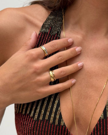 TILTIL Ring Artsy Gold - Things I Like Things I Love