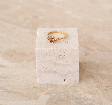 TILTIL Ring Choco Zircon Goud - Things I Like Things I Love