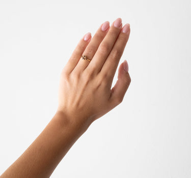 TILTIL Ring Choco Zircon Goud - Things I Like Things I Love