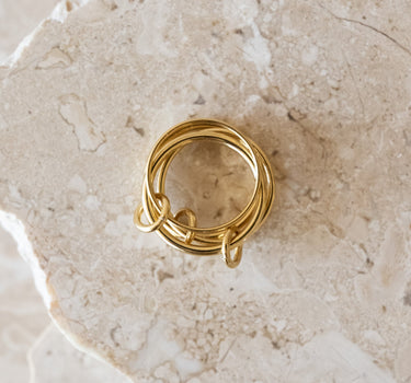 TILTIL Ring Ciara Connected Gold - Things I Like Things I Love
