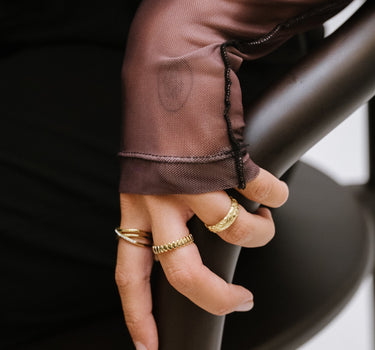 TILTIL Ring Infinity Gold - Things I Like Things I Love