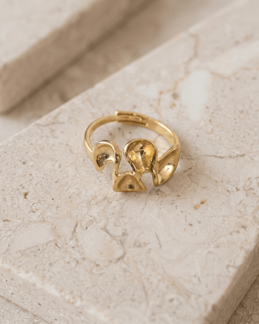 TILTIL Ring Isla Wave Gold - Things I Like Things I Love