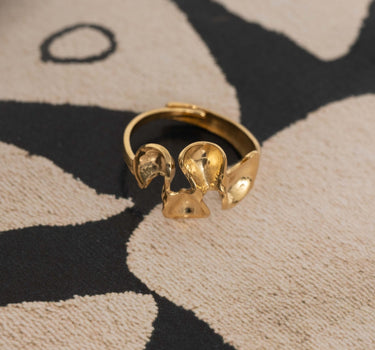 TILTIL Ring Isla Wave Gold - Things I Like Things I Love