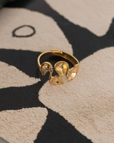 TILTIL Ring Isla Wave Gold - Things I Like Things I Love