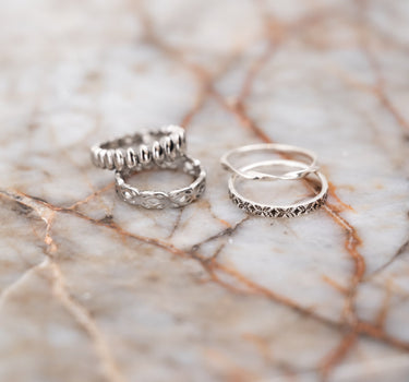 TILTIL Ring Thin Twist Silver - Things I Like Things I Love