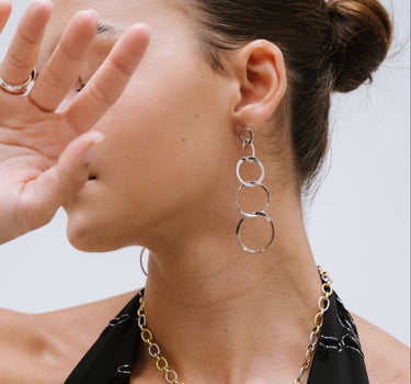 TILTIL Rings Earring Silver - Things I Like Things I Love