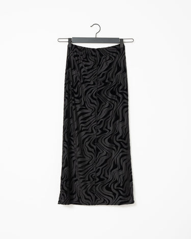 TILTIL Rody Maxi Skirt Zebra Black - Things I Like Things I Love