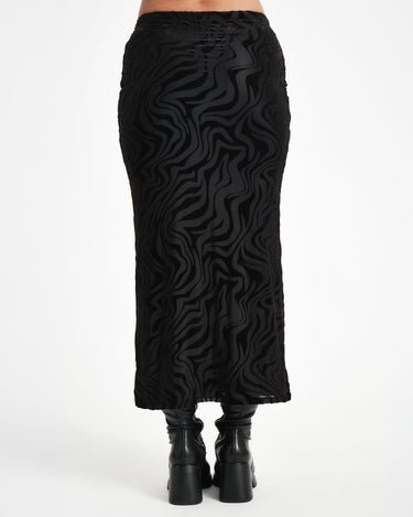 TILTIL Rody Maxi Skirt Zebra Black - Things I Like Things I Love
