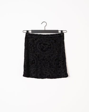 TILTIL Rody Mesh Skirt Velvet Black - Things I Like Things I Love