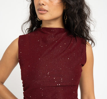 TILTIL Rody Sparkle Top Bordeaux - Things I Like Things I Love