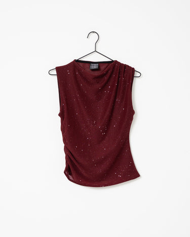 TILTIL Rody Sparkle Top Bordeaux - Things I Like Things I Love