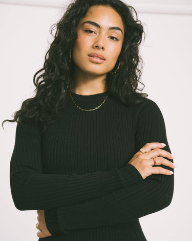 TILTIL Roelie Rib Knit Black - Things I Like Things I Love