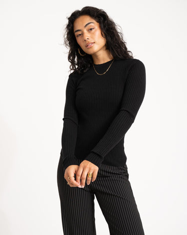 TILTIL Roelie Rib Knit Black - Things I Like Things I Love