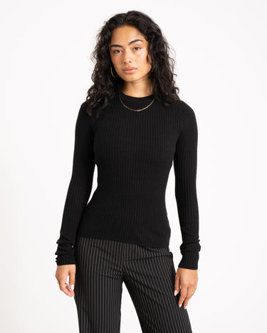 TILTIL Roelie Rib Knit Black - Things I Like Things I Love