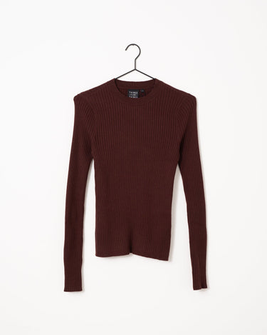 TILTIL Roelie Rib Pullover Brown - Things I Like Things I Love