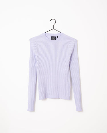TILTIL Roelie Rib Pullover Lilac - Things I Like Things I Love