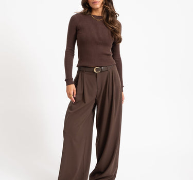 TILTIL Roellie Ribknit Bruin - Things I Like Things I Love