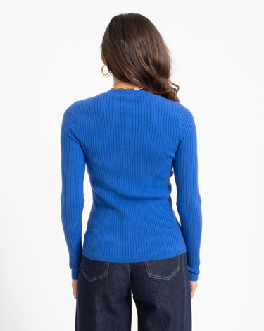 TILTIL Roellie Ribknit Donkerblauw - Things I Like Things I Love