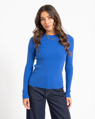 TILTIL Roellie Ribknit Donkerblauw - Things I Like Things I Love