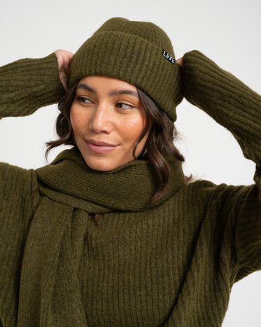 TILTIL Ronja Beanie Olive - Things I Like Things I Love