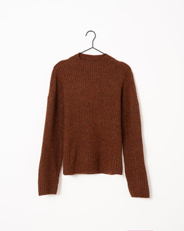 TILTIL Ronja Crewneck Knit Rust - Things I Like Things I Love