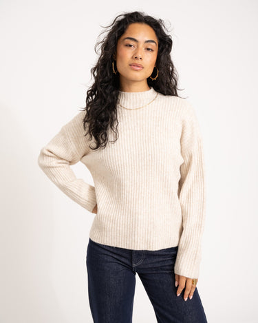TILTIL Ronja Crewneck Knit Sand - Things I Like Things I Love