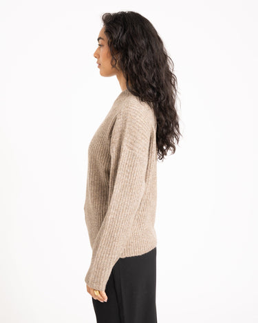 TILTIL Ronja Crewneck Knit Taupe - Things I Like Things I Love