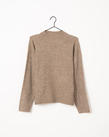 TILTIL Ronja Crewneck Knit Taupe - Things I Like Things I Love