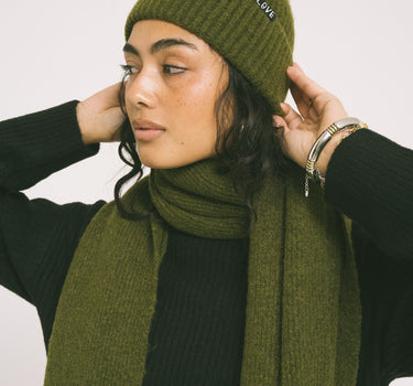 TILTIL Ronja Scarf Olive - Things I Like Things I Love