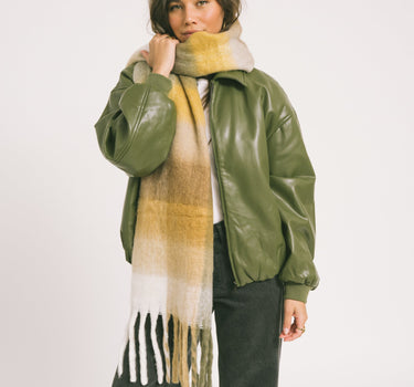 TILTIL Ruth Blocked Scarf Amber Haze Multi - Things I Like Things I Love