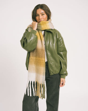 TILTIL Ruth Blocked Scarf Amber Haze Multi - Things I Like Things I Love