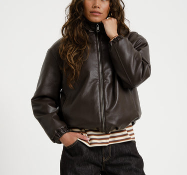 TILTIL Saar PU Bomber Bruin - Things I Like Things I Love