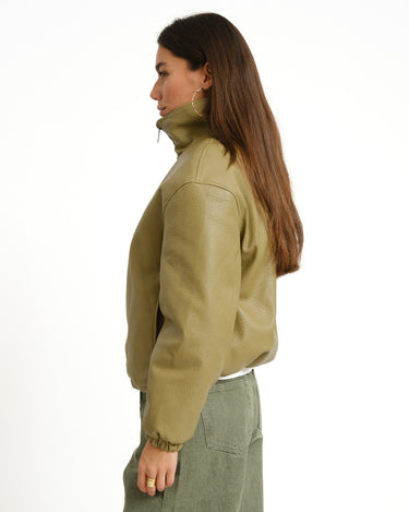 TILTIL Saar PU Bomber Groen - Things I Like Things I Love