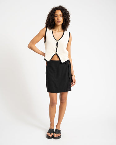 TILTIL Sab Knit Vest White Swan - Things I Like Things I Love