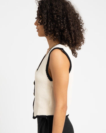 TILTIL Sab Knit Vest White Swan - Things I Like Things I Love