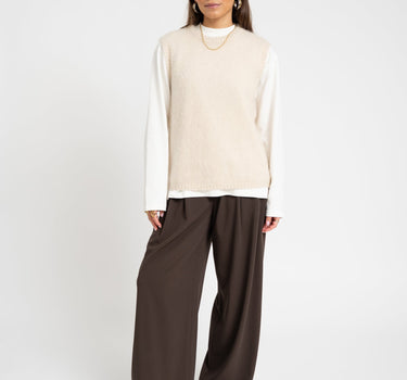 TILTIL Sabine Spencer Knit Beige One Size - Things I Like Things I Love